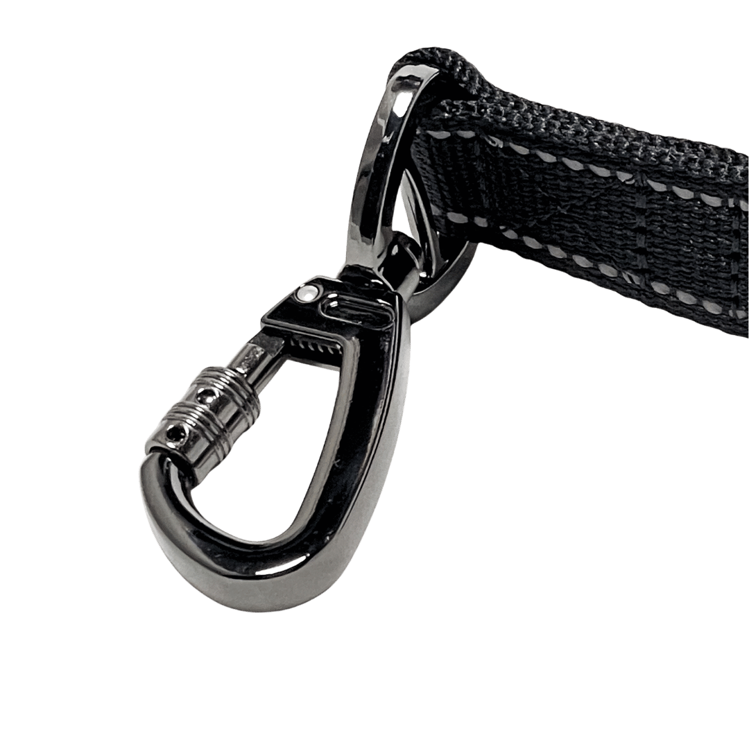 Tactical Leash Black with Seatbelt