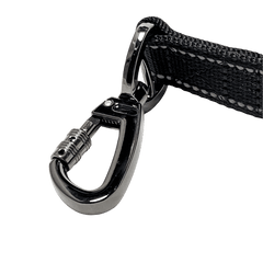 Tactical Leash Black with Seatbelt