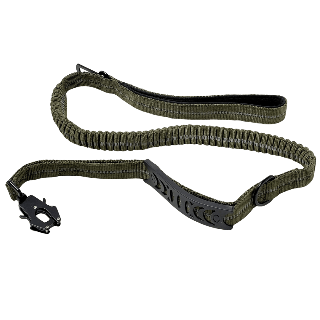 Tactical Leash Black with Seatbelt