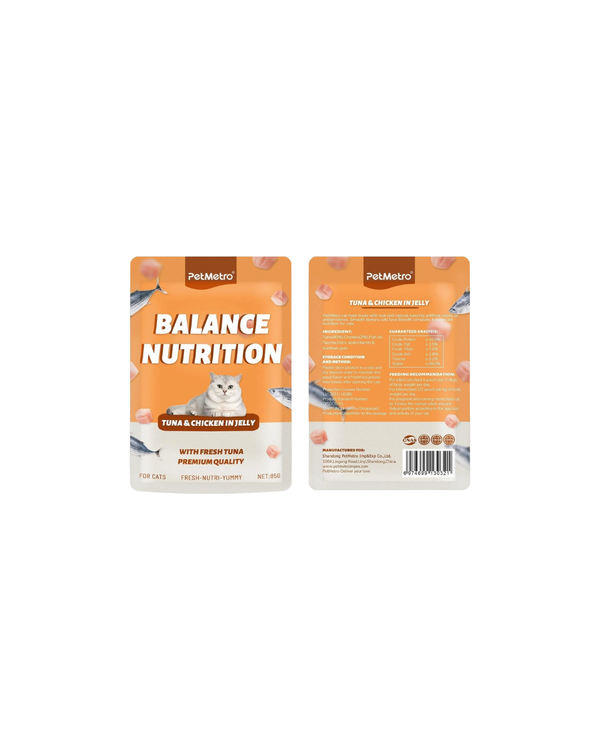 PetMetro Tuna Jelly Pouch - Tuna & Chicken