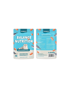PetMetro Tuna Jelly Pouch - Tuna & Salmon